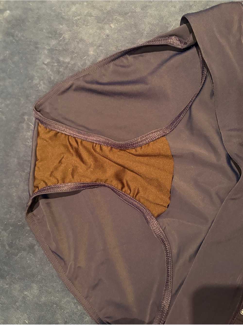 Lands' End Women’s Navy Print Swim Shorts NWOT - Picture 3 of 3